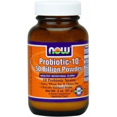 NowFoods Probiotic-10 50 Billions Powder 57g